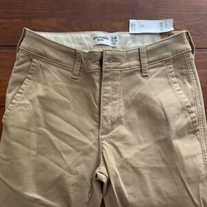 Abercrombie Kids Tan Chinos
